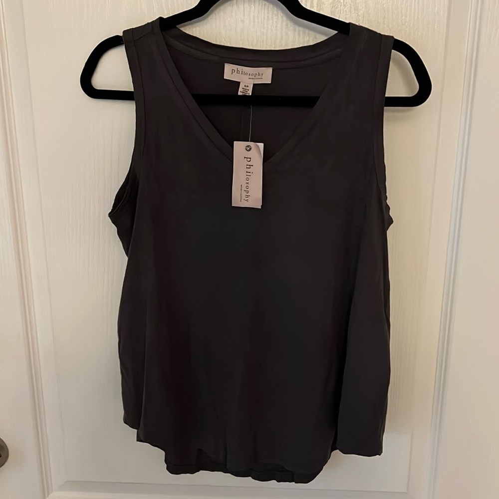 Philosophy sleeveless women’s top in size small